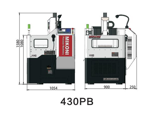 430PB系列半罩精雕機(jī)